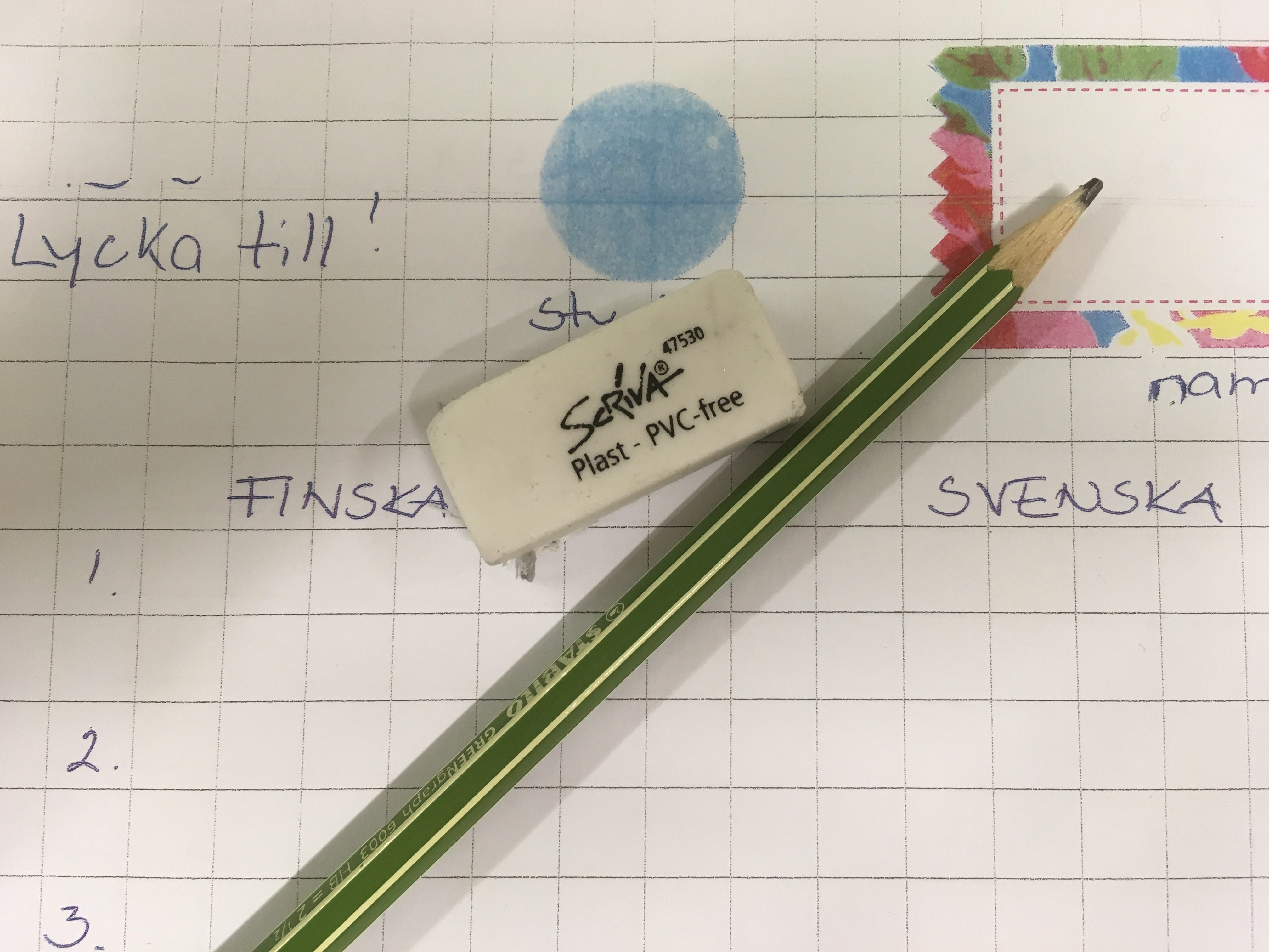 Lukion 2. koeviikon aikataulu