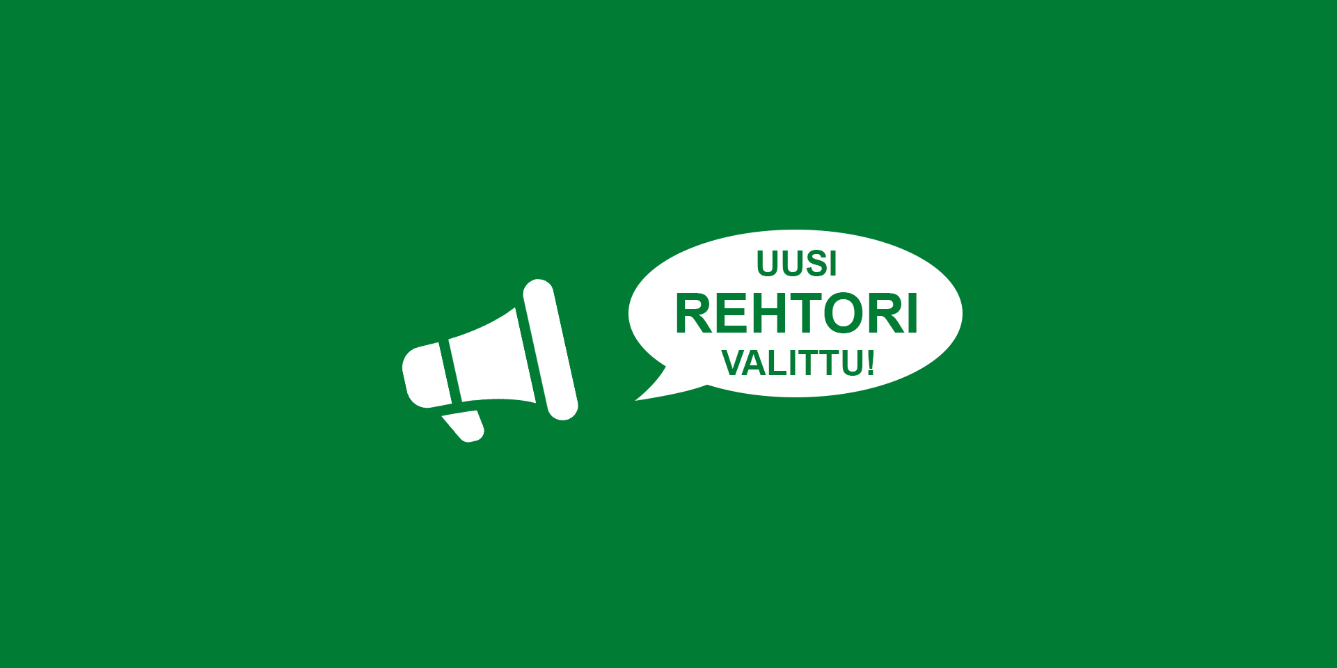 Rehtori valittu